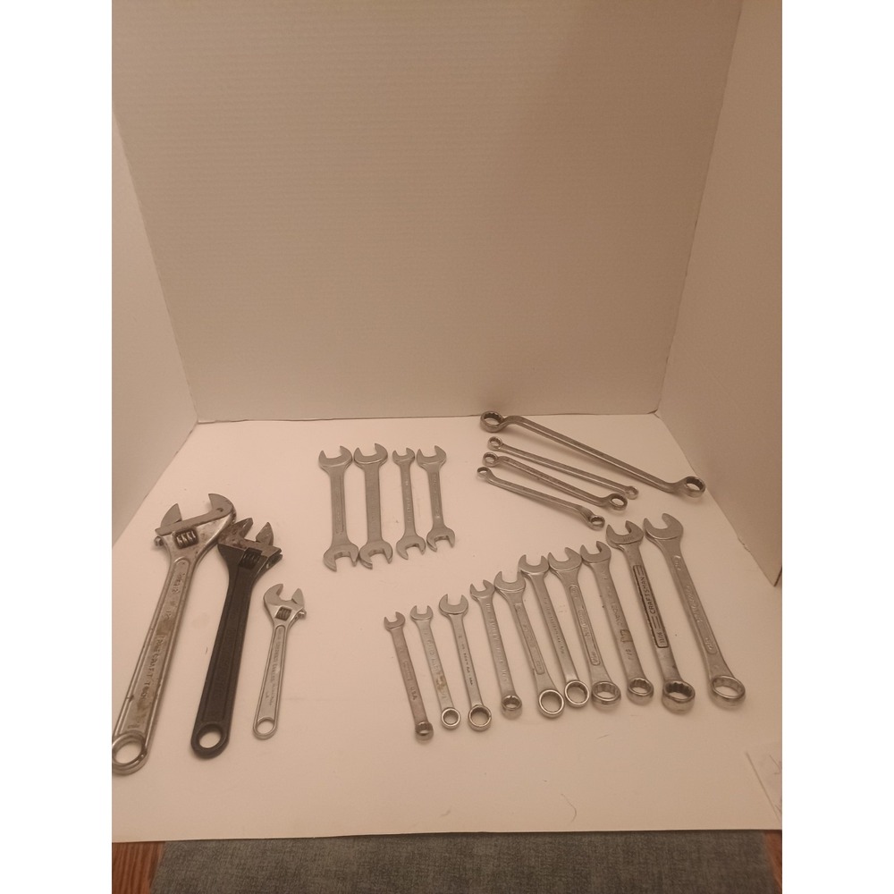 Assortment Of Vintage Wrenches Including 3 Crescent Wrenches Various Sizes